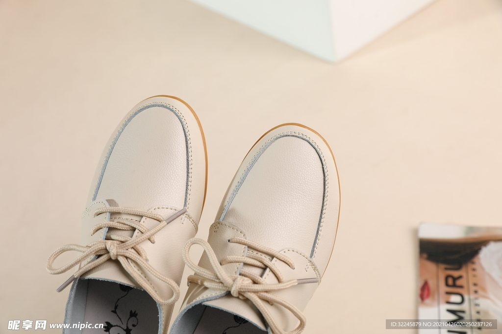 小皮鞋 平跟单鞋 时尚 韩版女