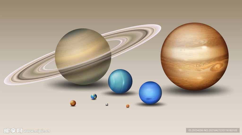 卡通宇宙太空图片