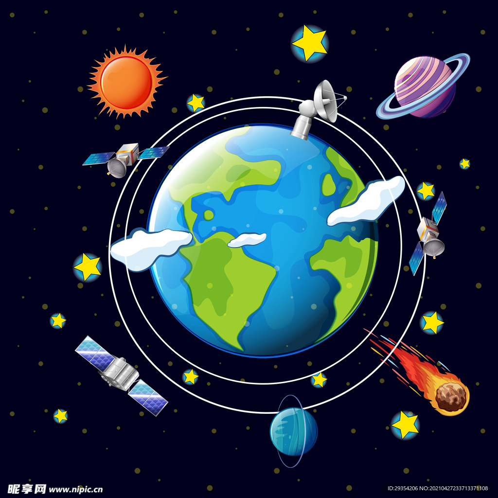 星球太空航天周边图片