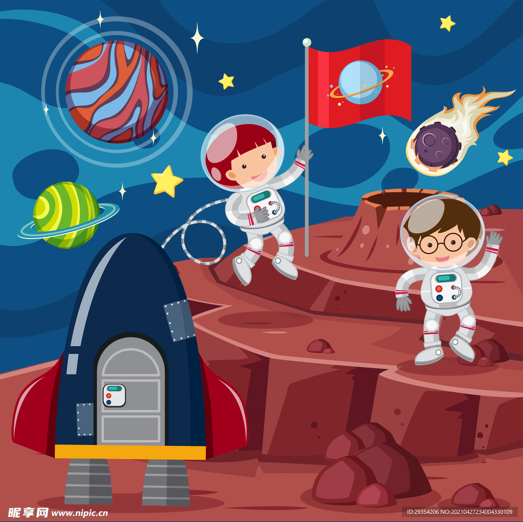 星球太空航天周边图片