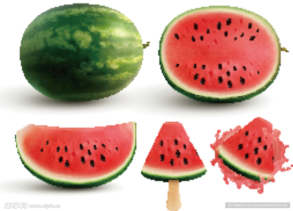 多汁西瓜插图