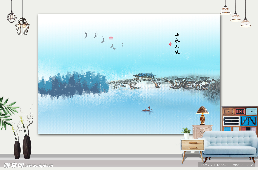 风景画 