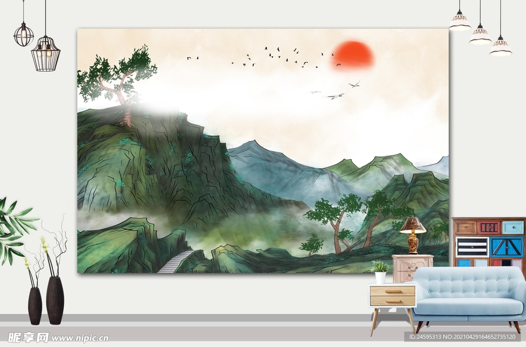 风景画 