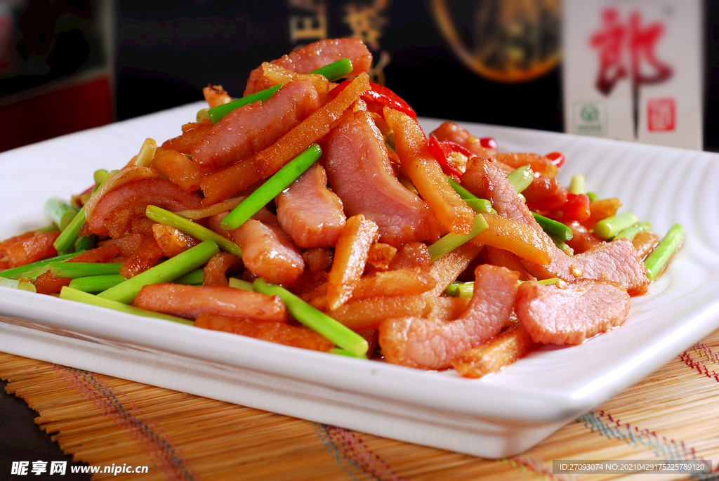蒜薹肉丝
