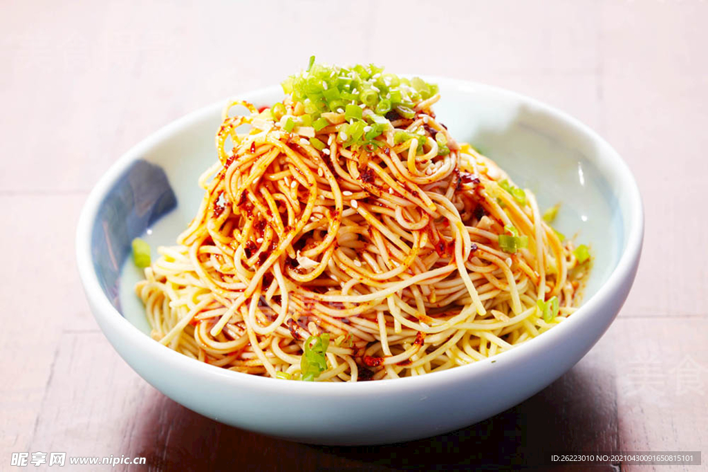 凉面  拌面 葱油拌面  面食