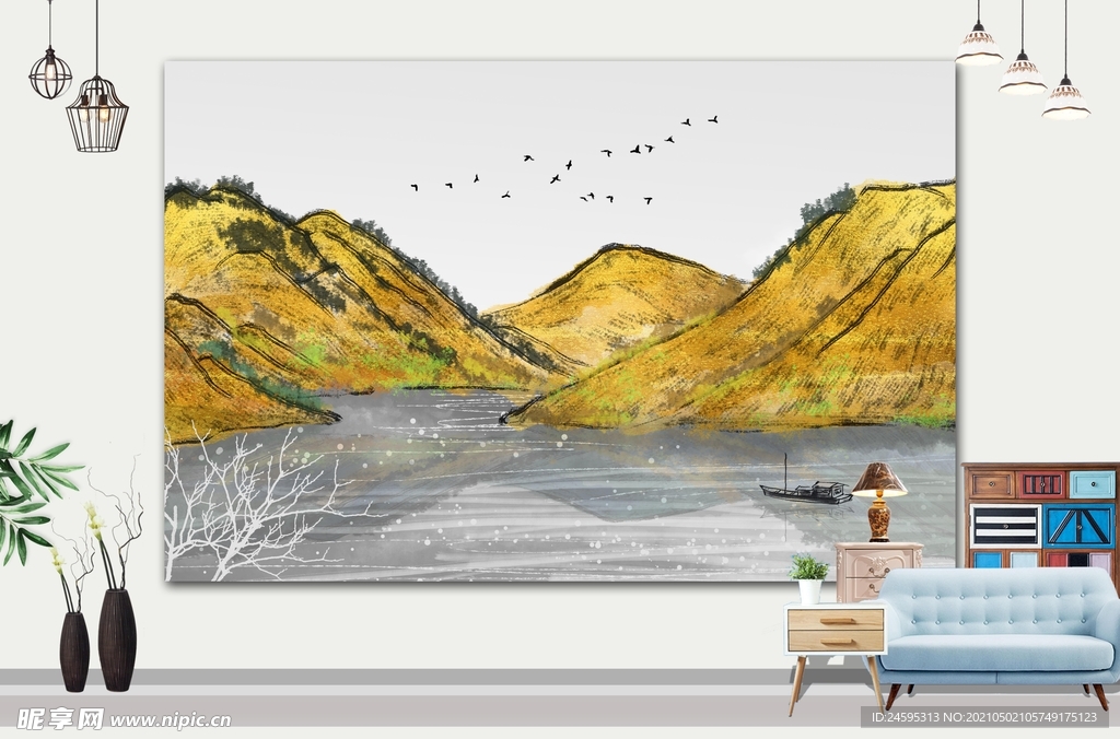 风景画 