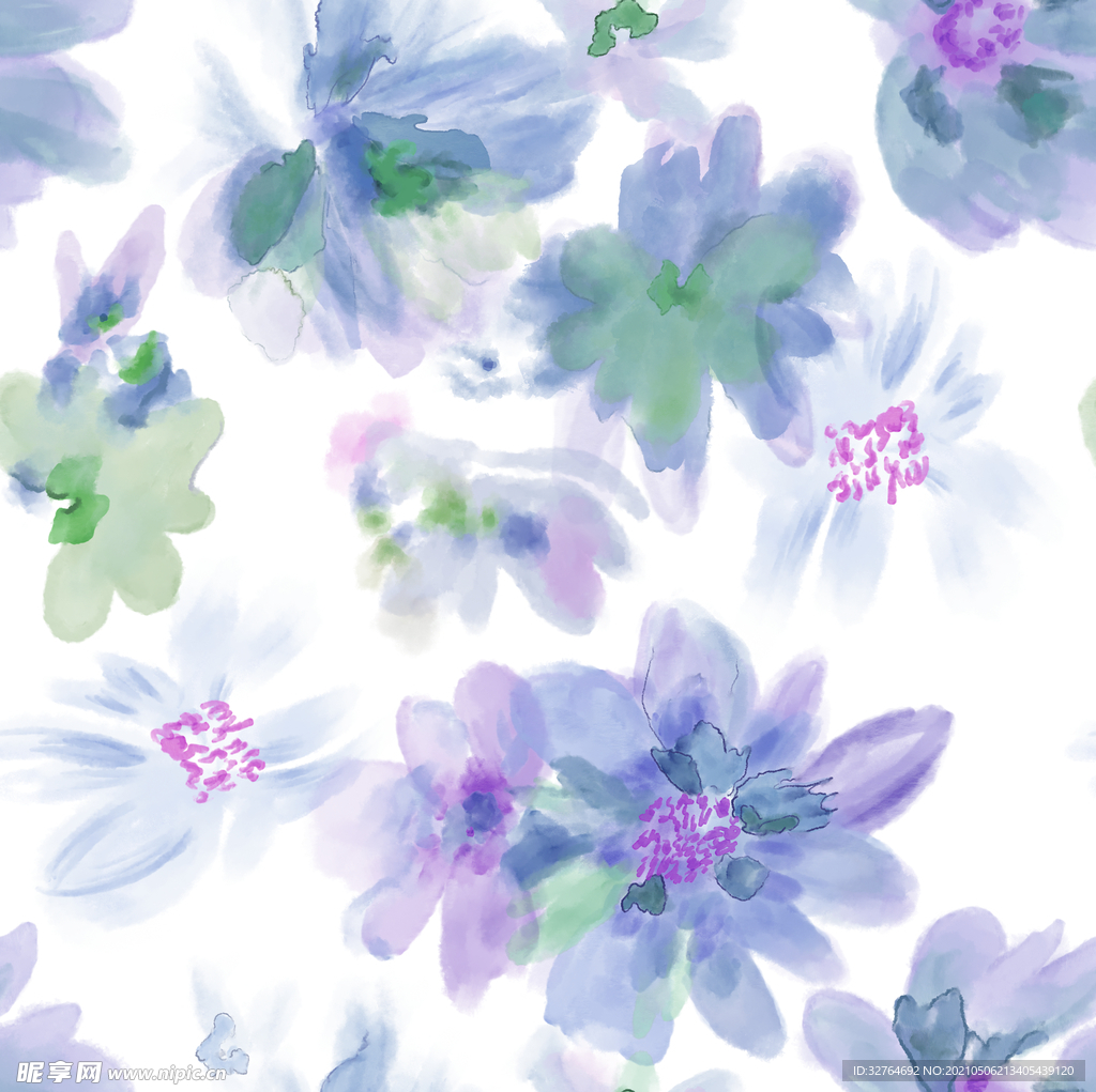 手绘花