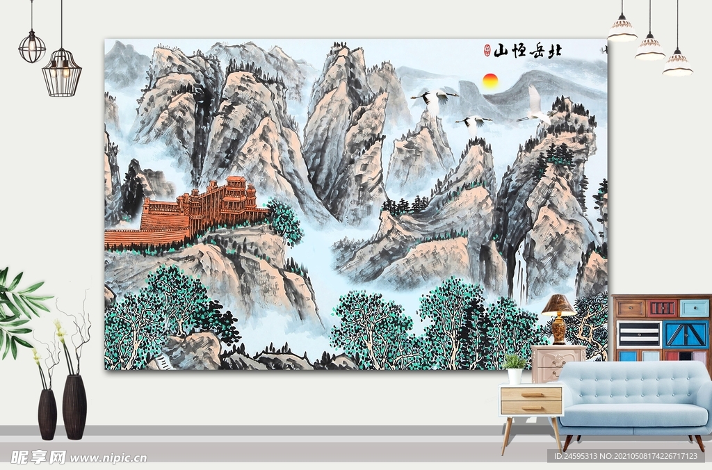 风景画 