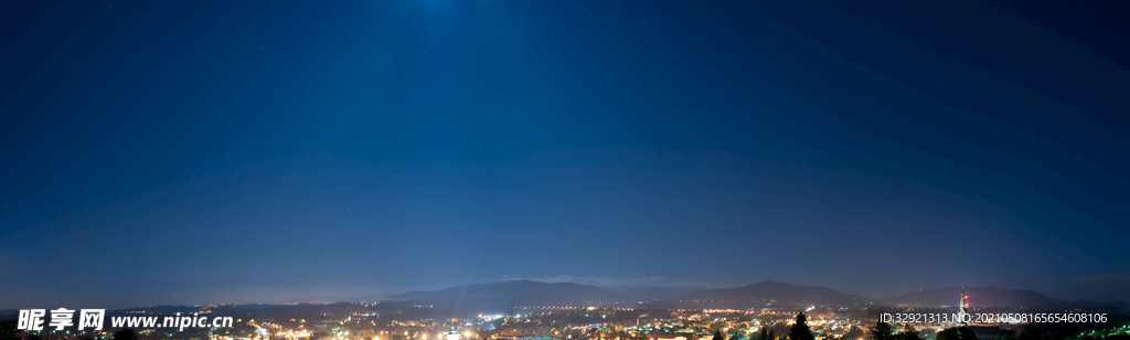高清天空夜景