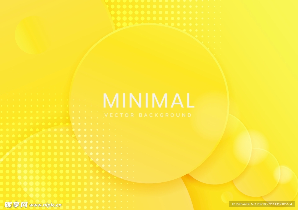 抽象圆形海报图片