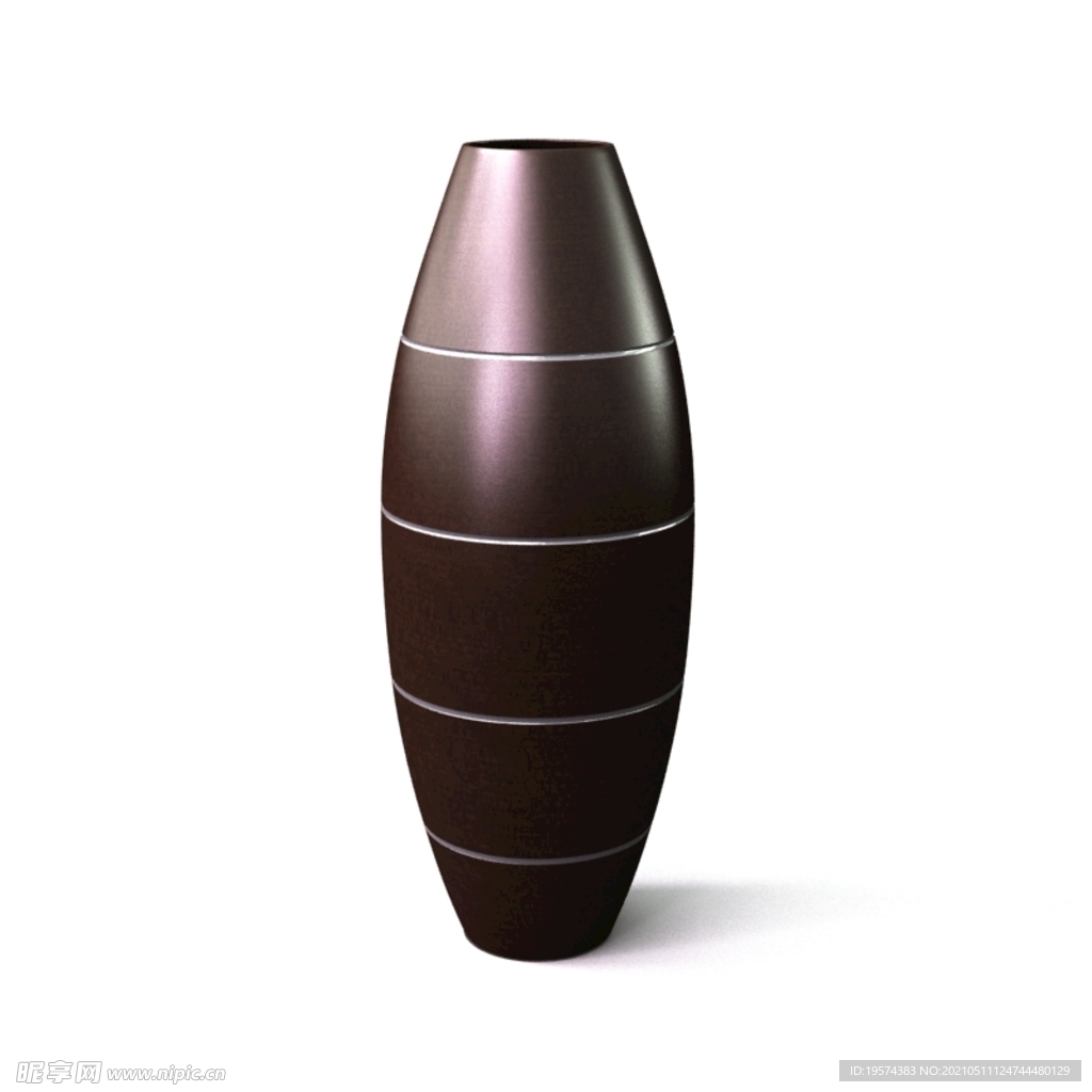 c4d模型花瓶陶瓷瓷器金属