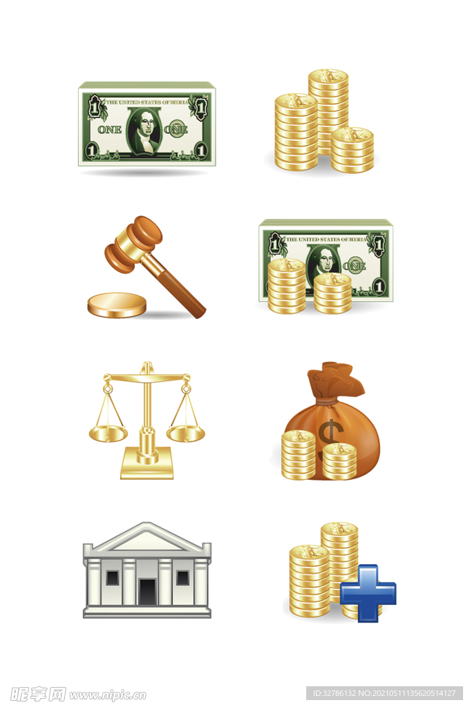 金融类免抠图素材