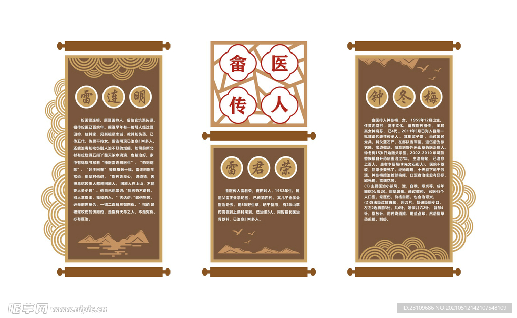 畲医传人文化墙