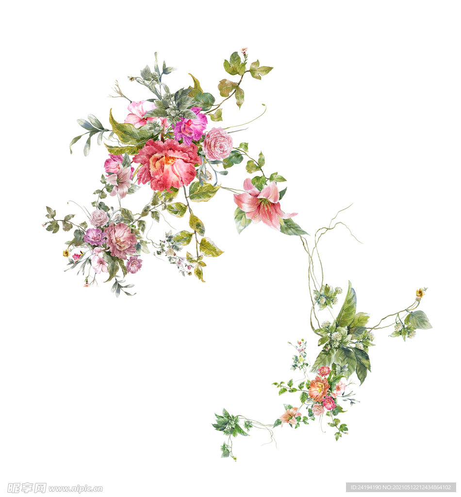 素材花