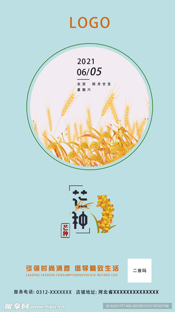 芒种海报