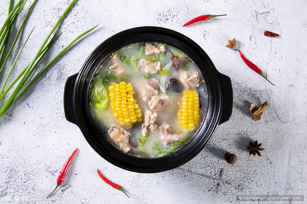 玉米排骨汤
