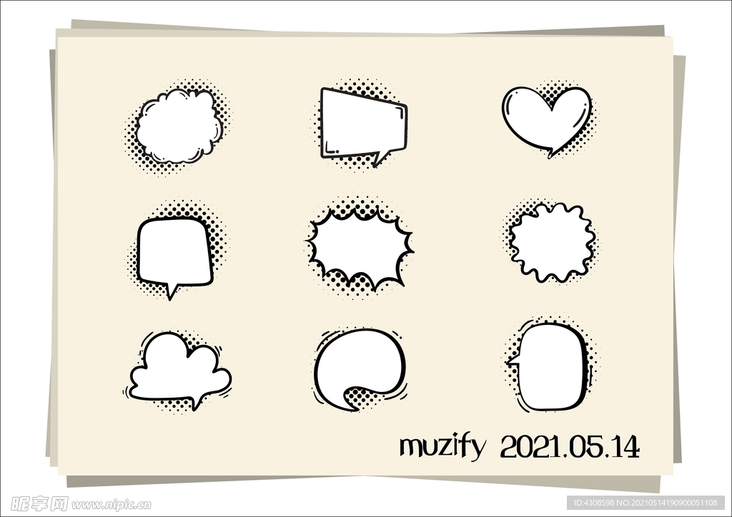 9款入卡通对话框