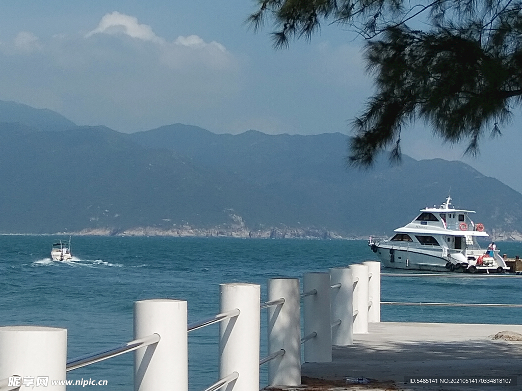 海岛一角