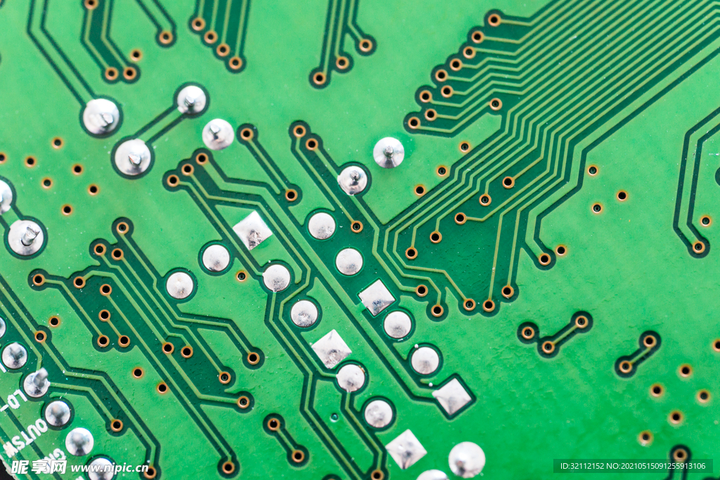 PCB电路板背景图