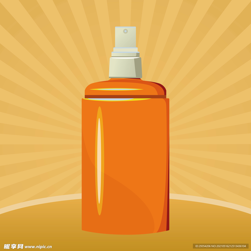瓶体矢量化妆品图片