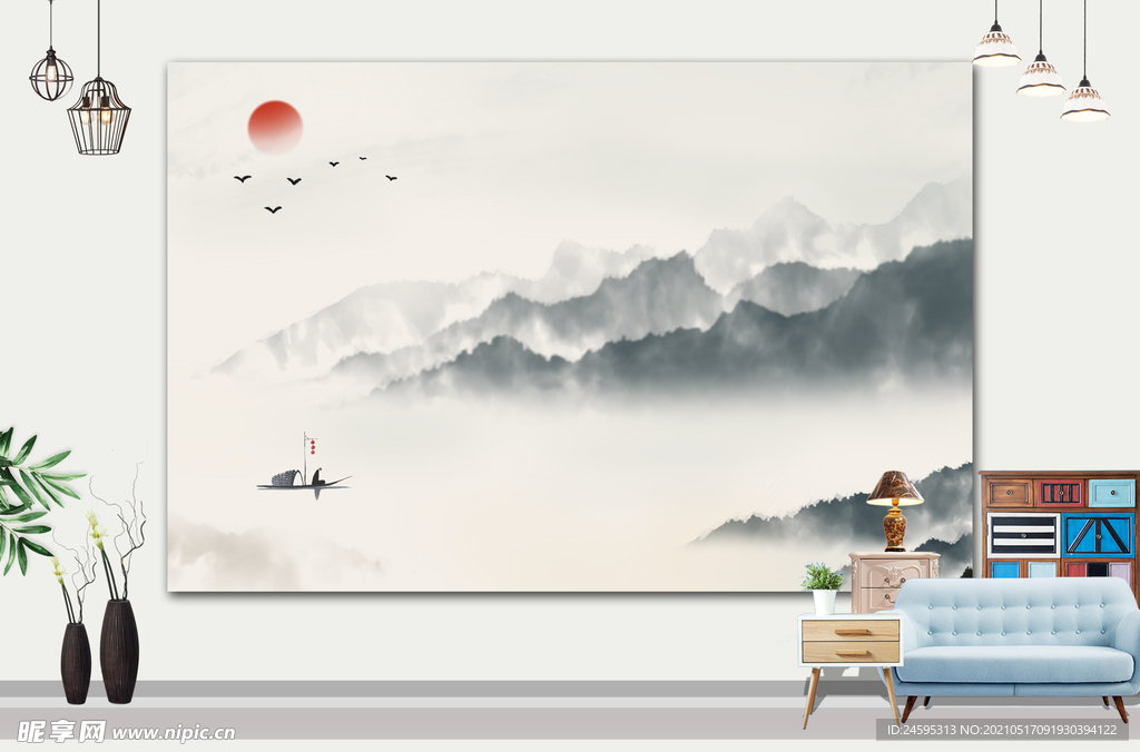 风景画 