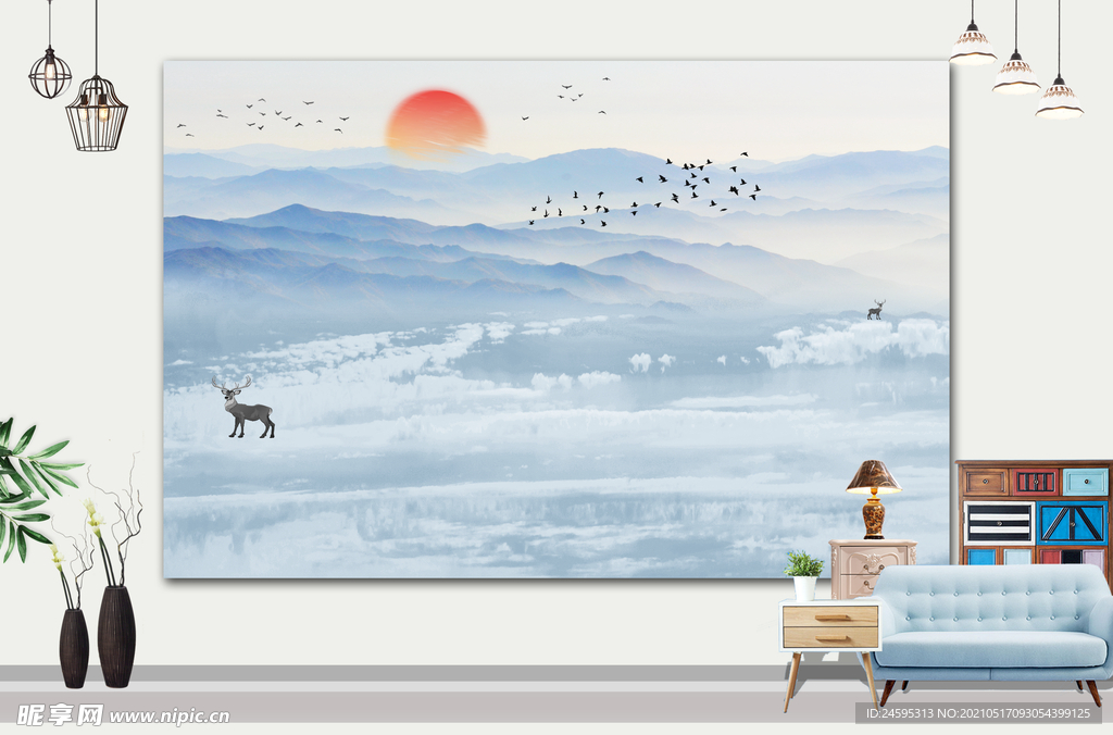 风景画 