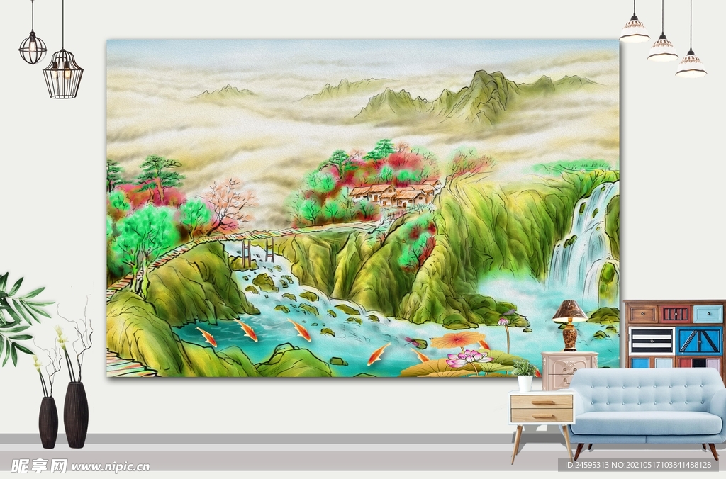 风景画 