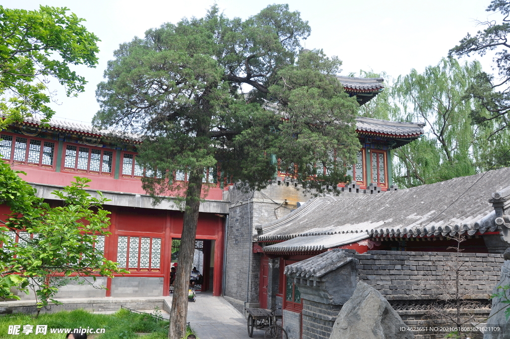 北海公园古建筑