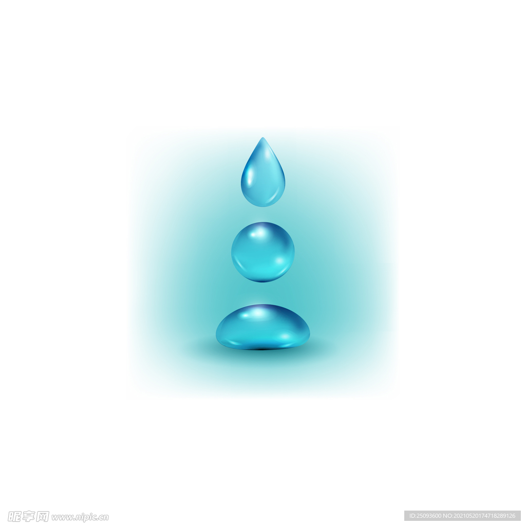 水滴素材