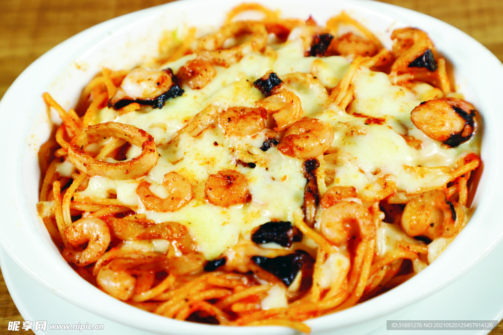 海鲜番茄汁意粉