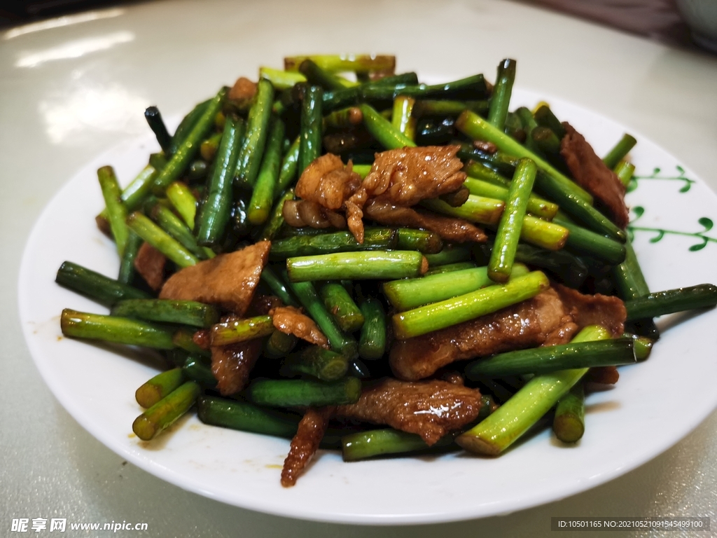 蒜薹炒肉