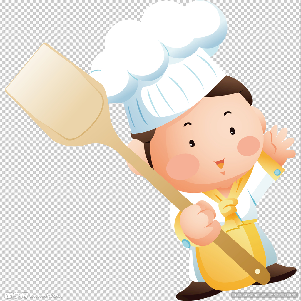 卡通厨师
