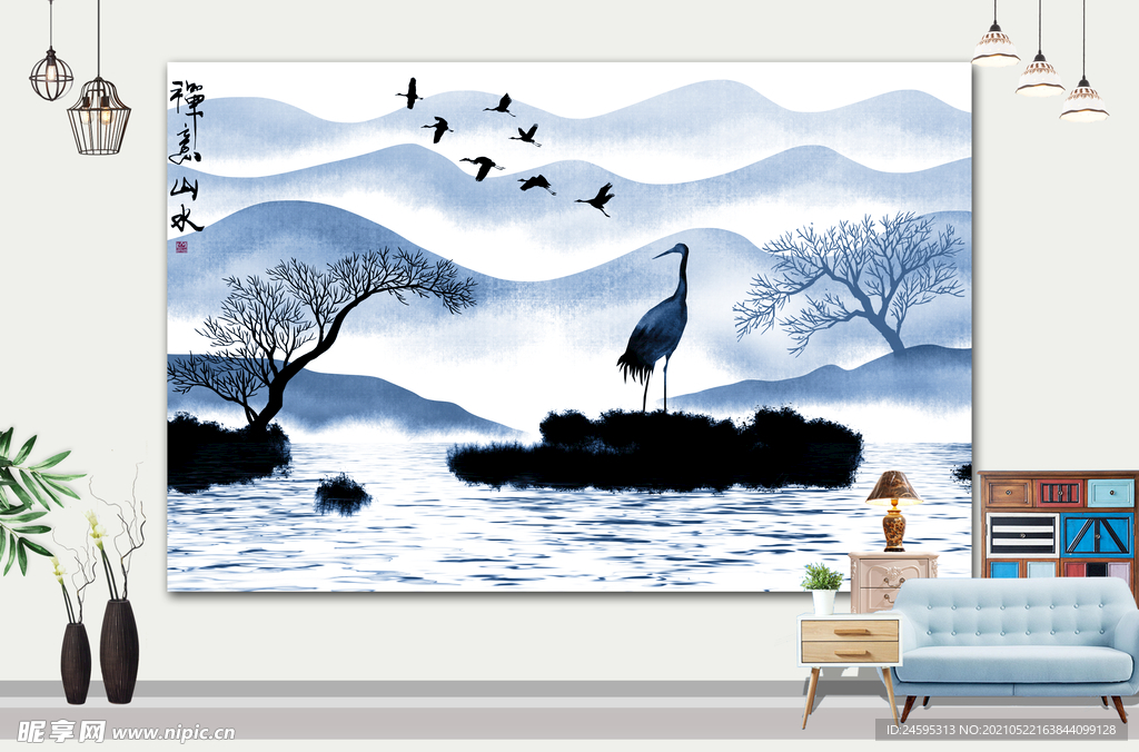 风景画 