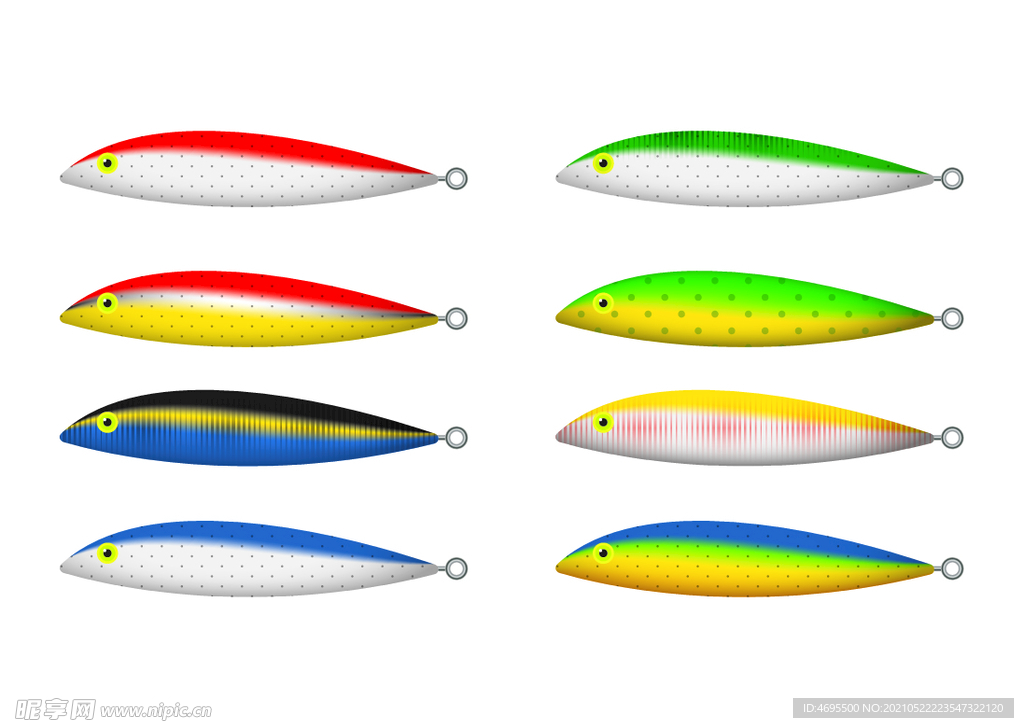 路亚米诺假饵仿生饵