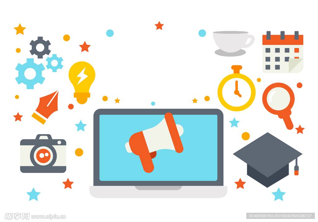 标志图标矢量图