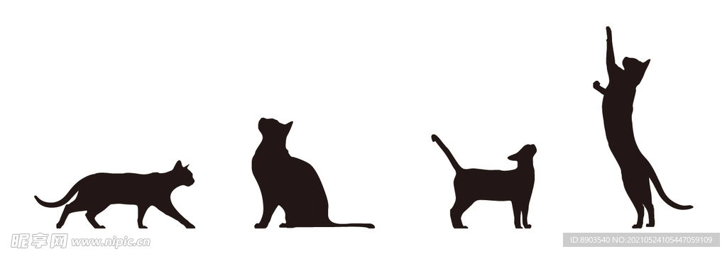 猫咪剪影