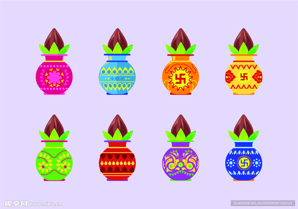 卡通手绘骨灰罐