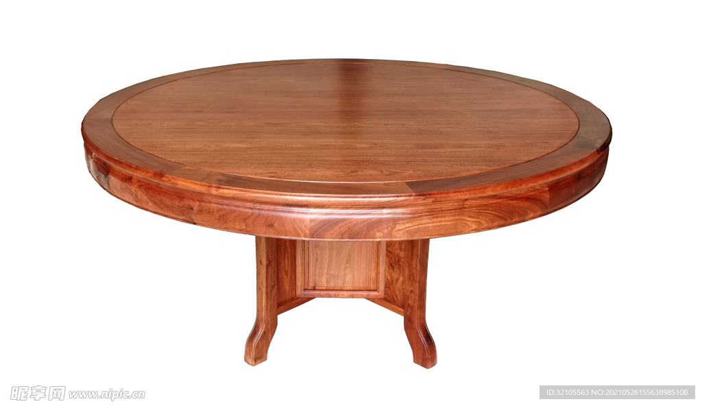 缅花153明式圆餐台