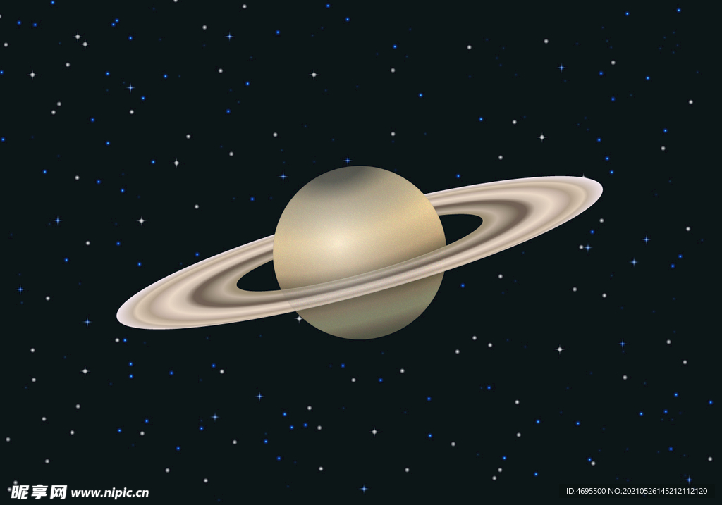 卡通手绘星球 行星