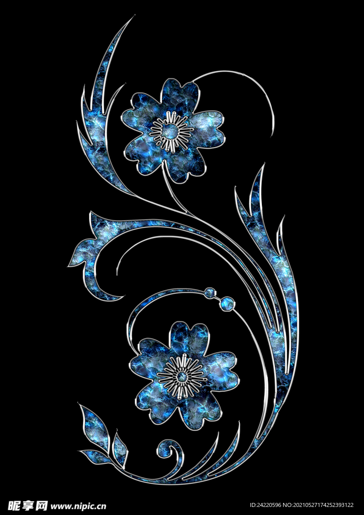 蓝宝石花