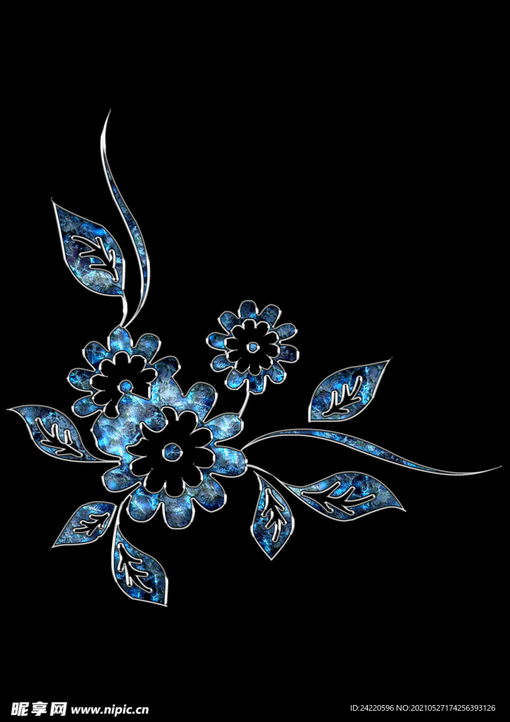 蓝宝石花