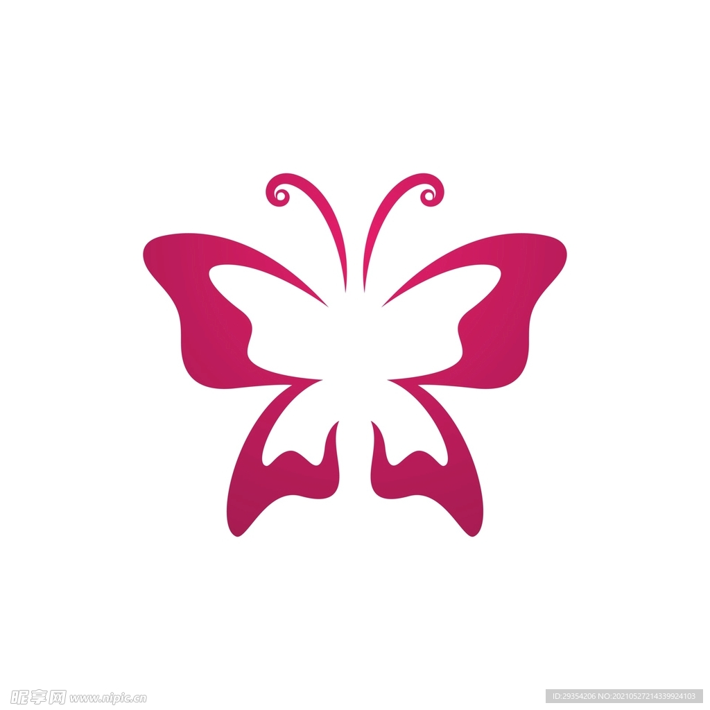 蝴蝶矢量素材图片