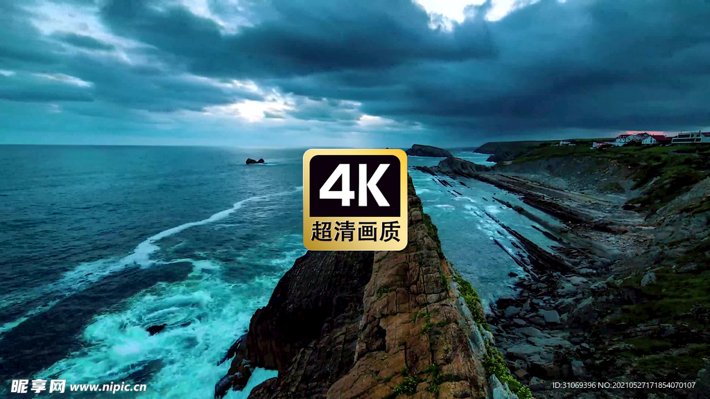 风景素材傍晚海岸