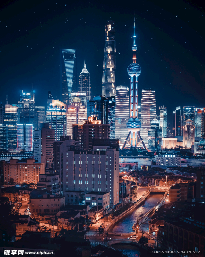 上海城市夜景