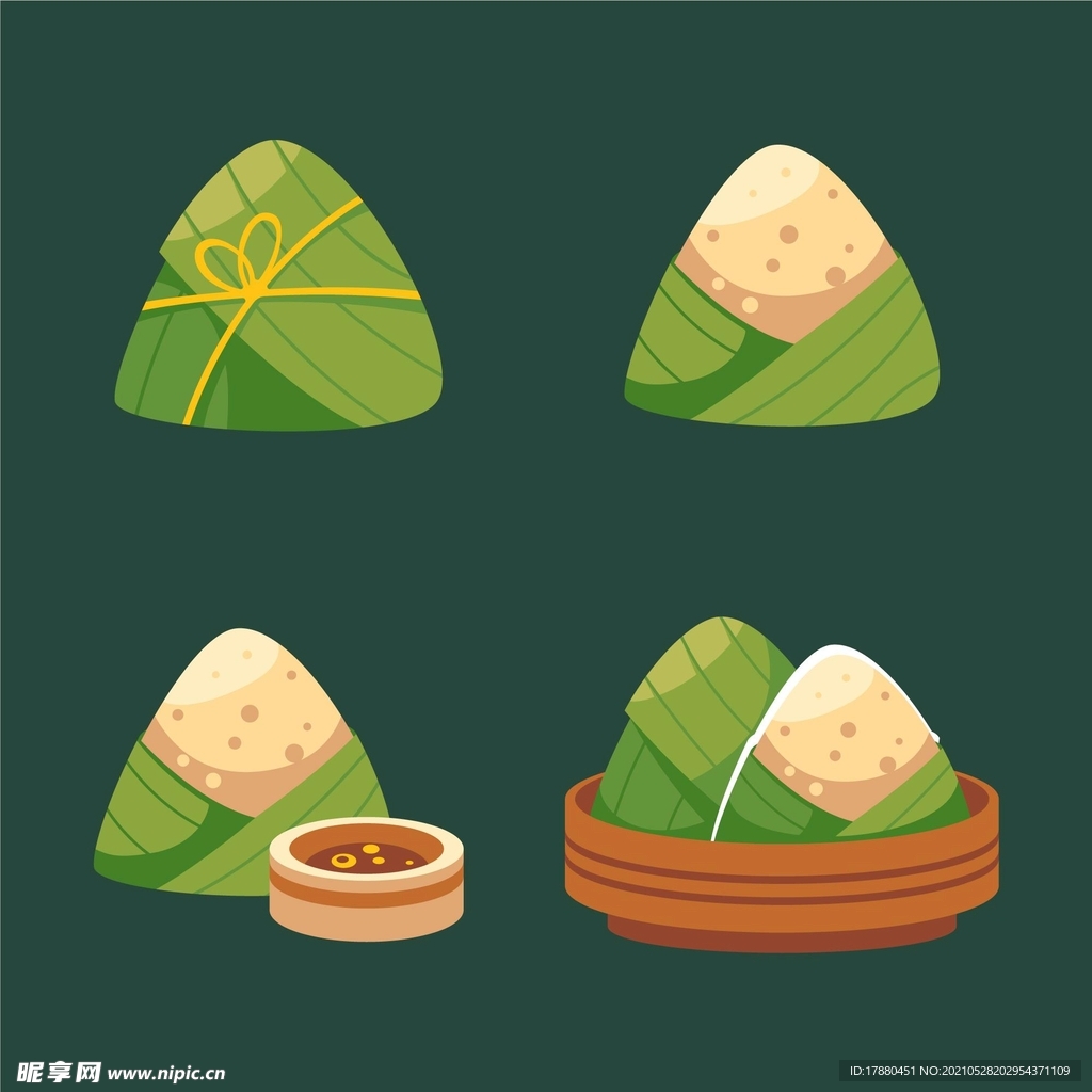 端午节粽子插图