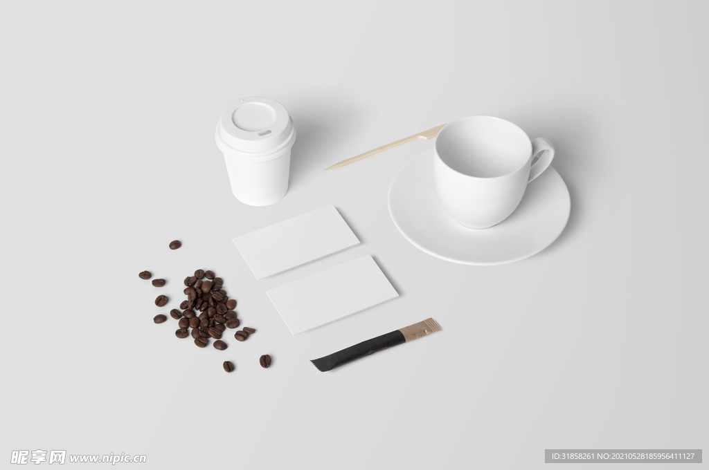 咖啡杯奶茶场景样机模板展示