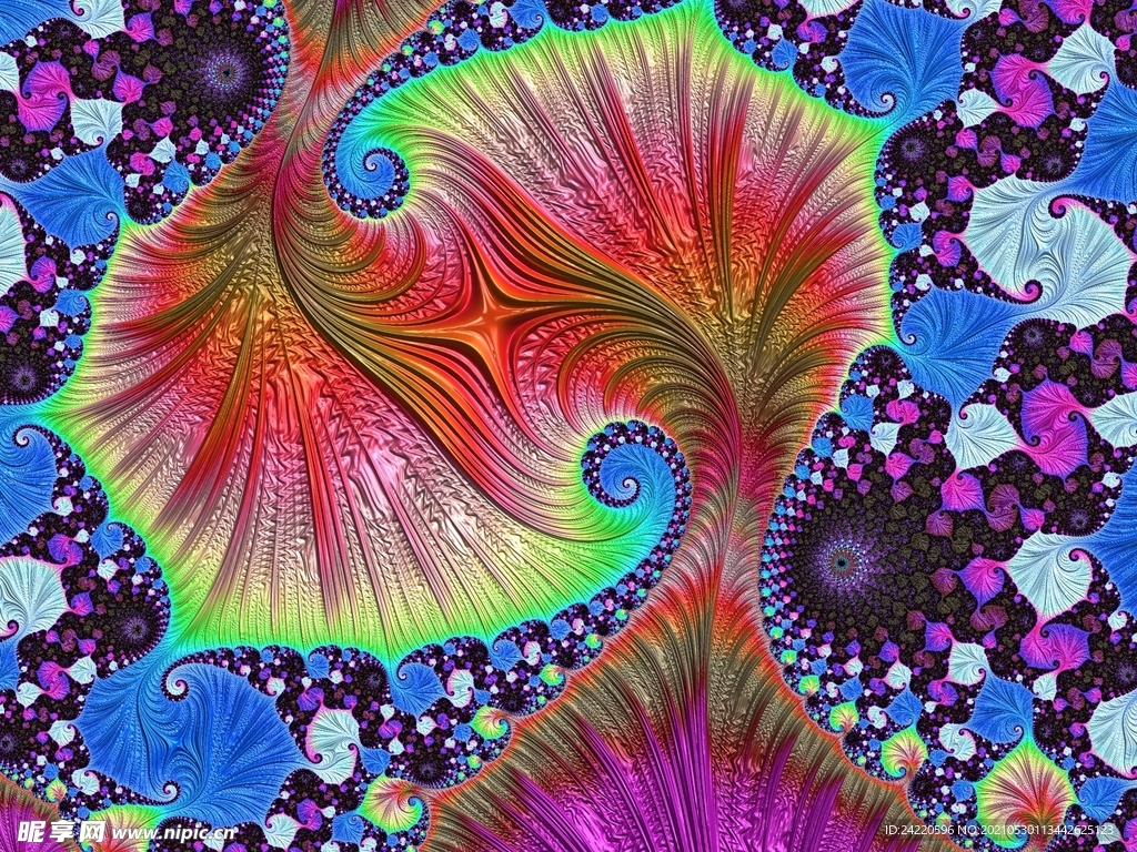 分形艺术背景