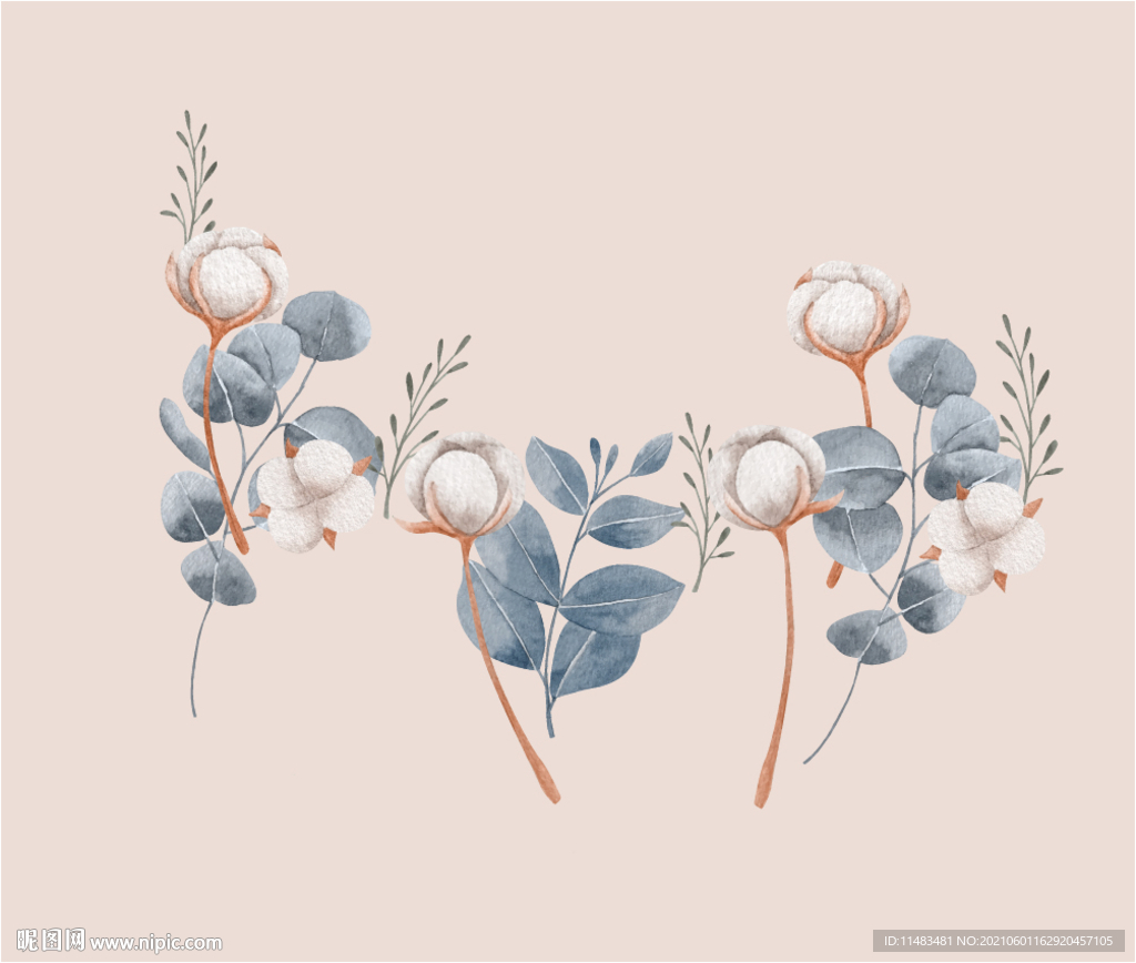 手绘花