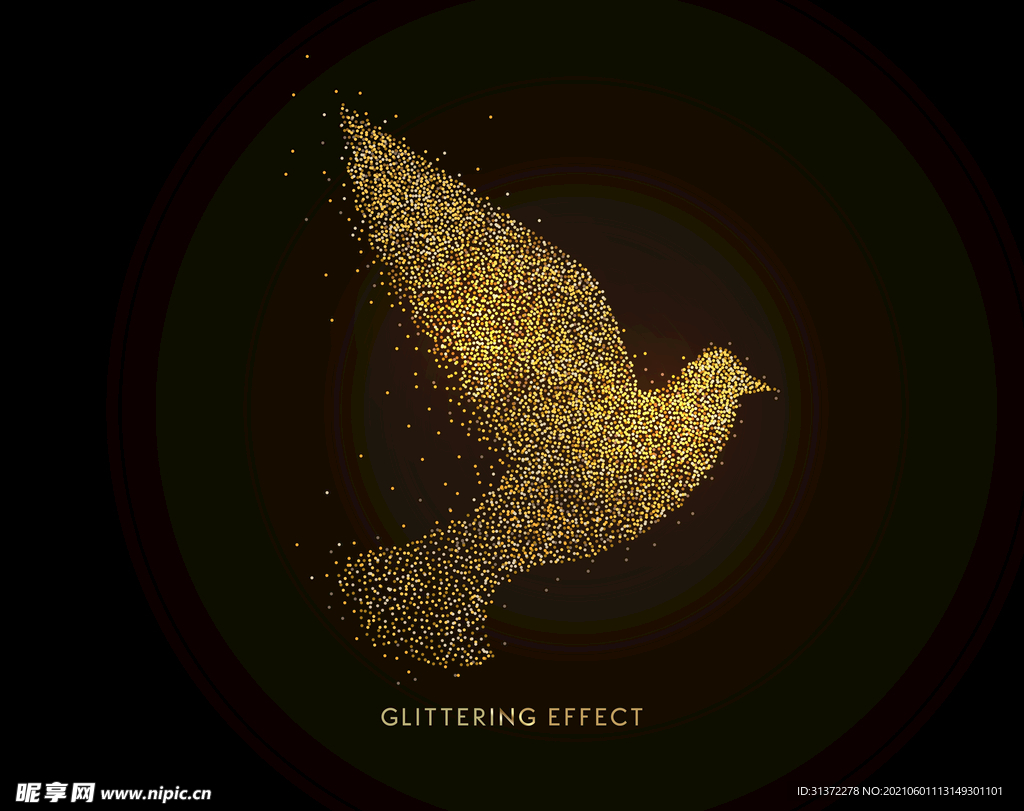 炫酷流光炫彩光效图片