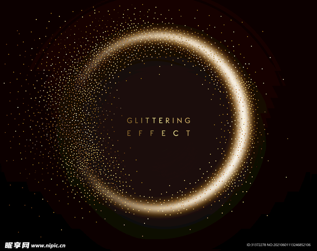  炫酷流光炫彩光效图片